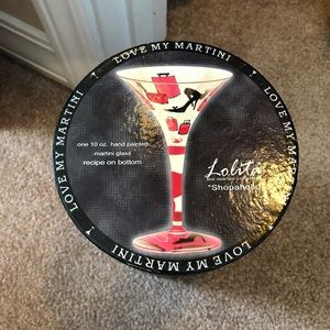 Lolita Shopaholic martini glass